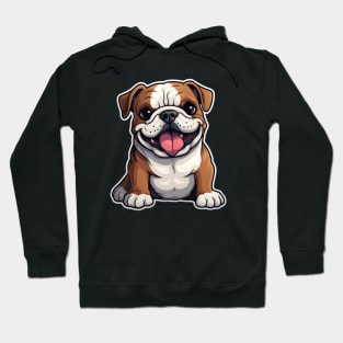 Cute Bulldog Dogs Funny English Bulldog Hoodie